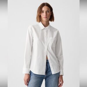 Gap Tall Cotton Perfect Shirt